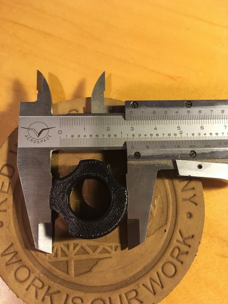 3D-Printed!!! Harley Breakout/Blackline ignition knob for grenade switch