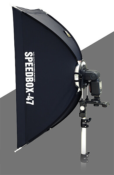 SMDV SPEED-BOX 47 Rectangular Soft-box Diffuser for S-Light S-Lite Quantum Flash