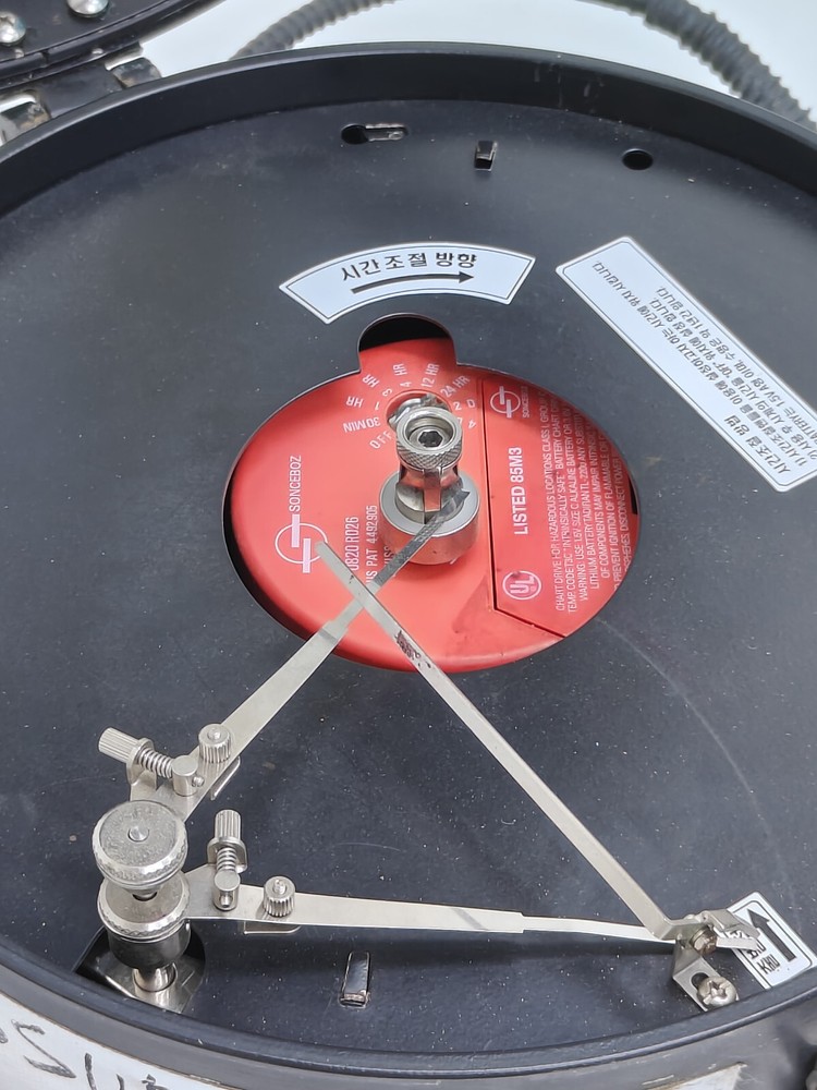KINS SS-3115 PRESSURE TEMP RECORDER, HC#53