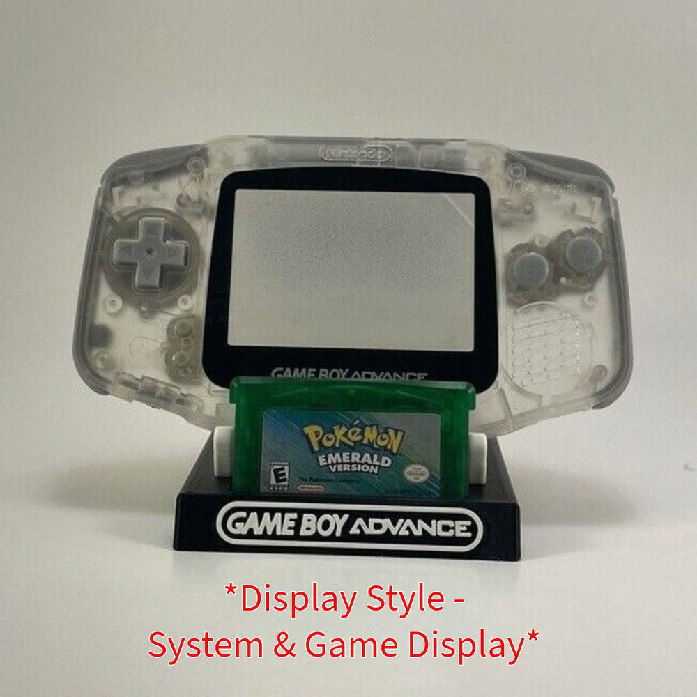 Nintendo Gameboy Advance & Game Display/Stand - DISPLAY ONLY (Customize Colors)