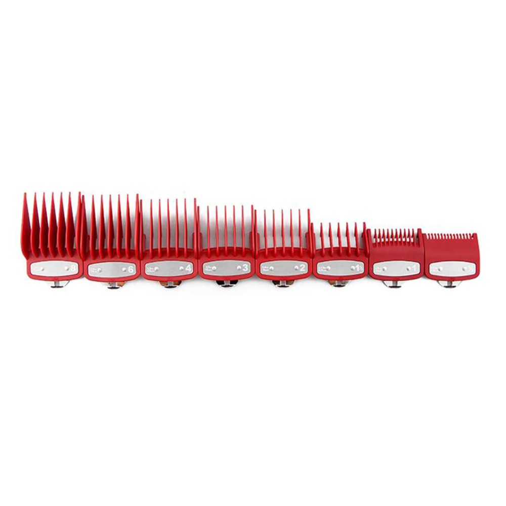 Assorted 8pcs/set Universal Hair Clipper Limit Comb Guide Attachment For WAHL