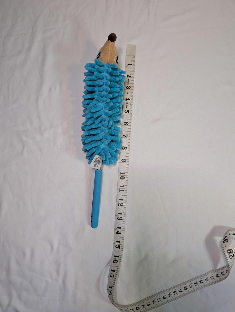 Blue Hedgehog Duster Cleaning Tool New With Tags