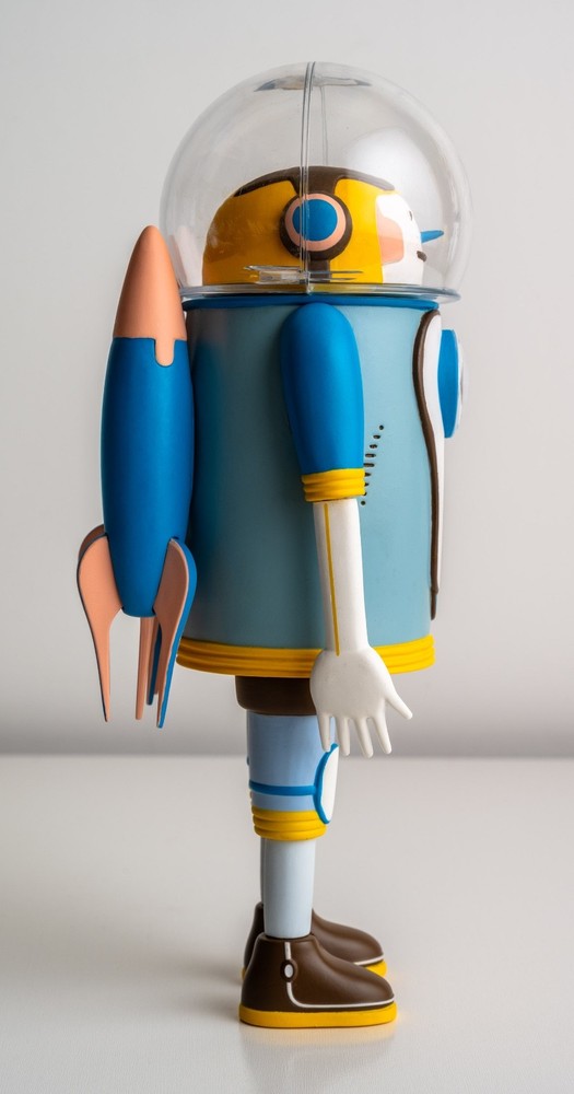 Parquerama Sentry Robot 10" Kaching Brands 2007 Signed Box