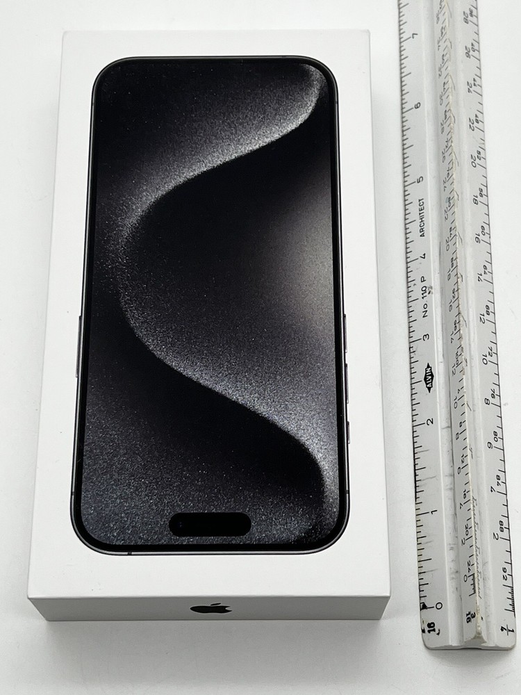 Apple A2848 iPhone 15 Black- Empty Box ONLY