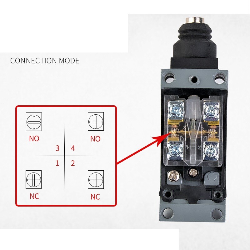 Stroke limit Switch LXJM1-8108 Mechanical Contact Momentary Roller Micro Switch