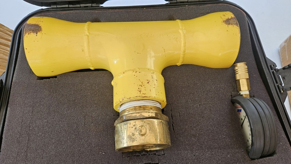 NNI 2-1/2" NST Thrust Buster Flowtest Diffuser (Single Handle)