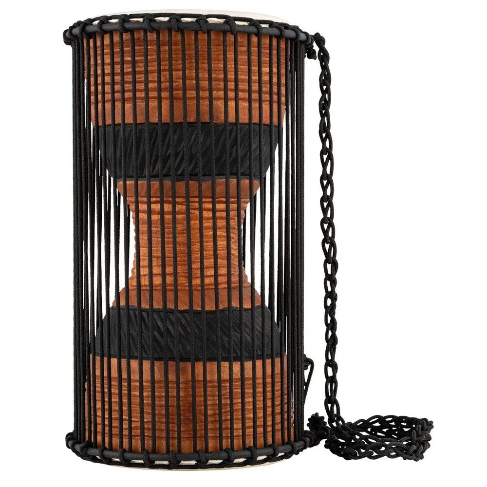 Meinl African Talking Drum 8 x 16 Large Brown/Black