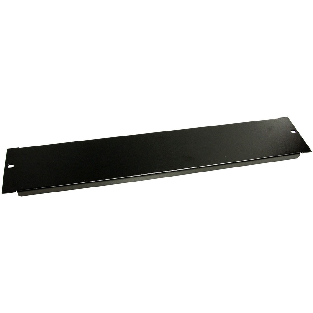 Startech IT BLANKB2 2U Rack Blank Panel 19in Black Steel