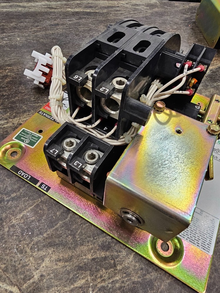 ASCO TRANSFER PANEL 165 SERIES 165A2200F3C TRANSFER SWITCH