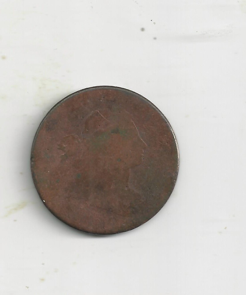 1800  LARGE CENT fair Condtion