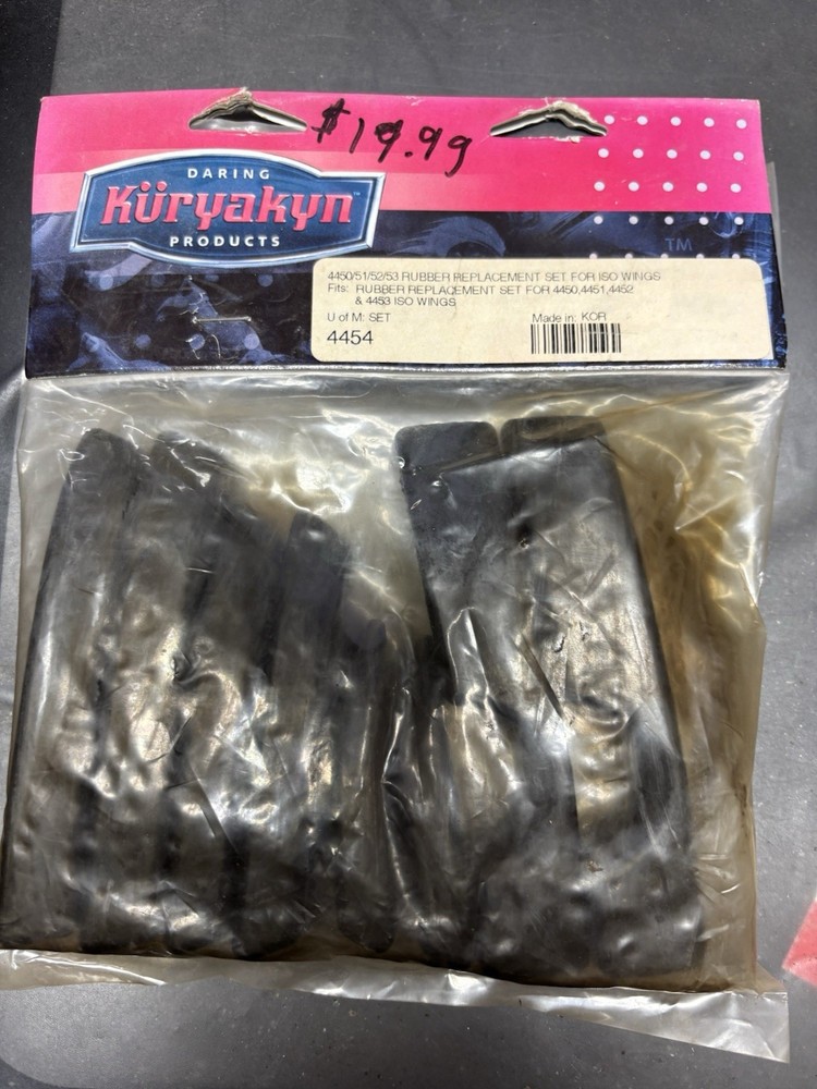 NOS Kuryakyn 4454 Rubber Replacement Set IOS-Wings