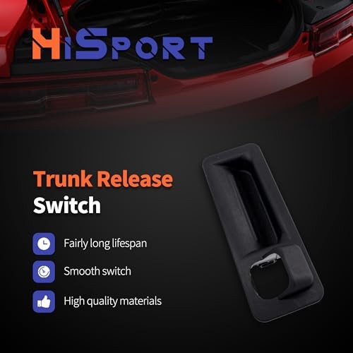 Rear Tailgate Handle Release Trunk Switch - Compatible with Kia Sportage