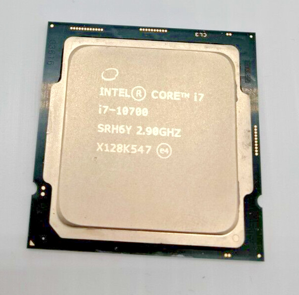 Intel Core i7-10700 SRH6Y 8 Core 2.9GHz 16MB Socket 1200 CPU Processor