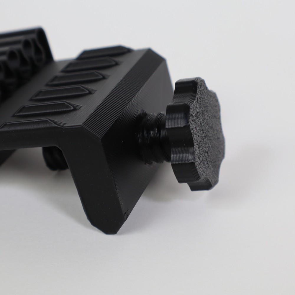 Table / Desk - USB Wire Adjustable Cable Clamp - Fits 5 Cables Each - 2 Pack