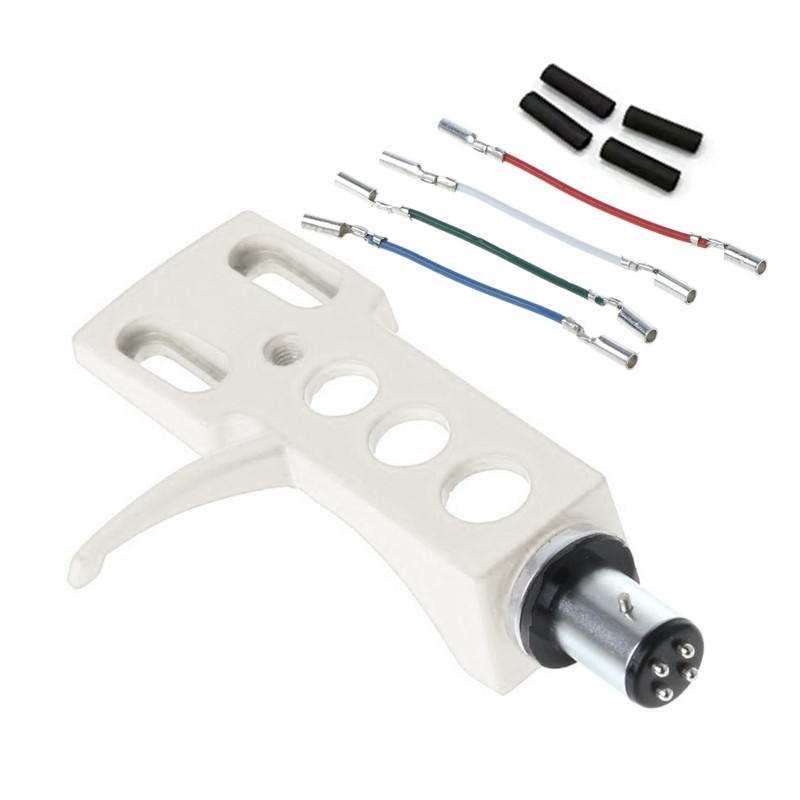 Universal Four Leads Wires Header Wire Cable Turntable Phono Headshell Tonearm