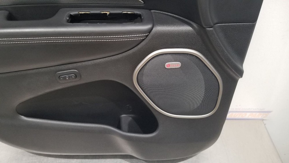 18 DODGE DURANGO SRT 392 INTERIOR DOOR TRIM PANEL FRONT LEFT DRIVER BLACK