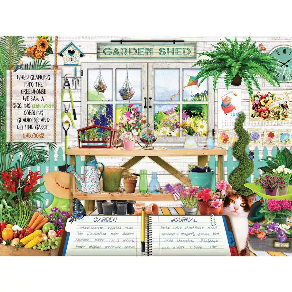 S&F Garden Shed Puzzle