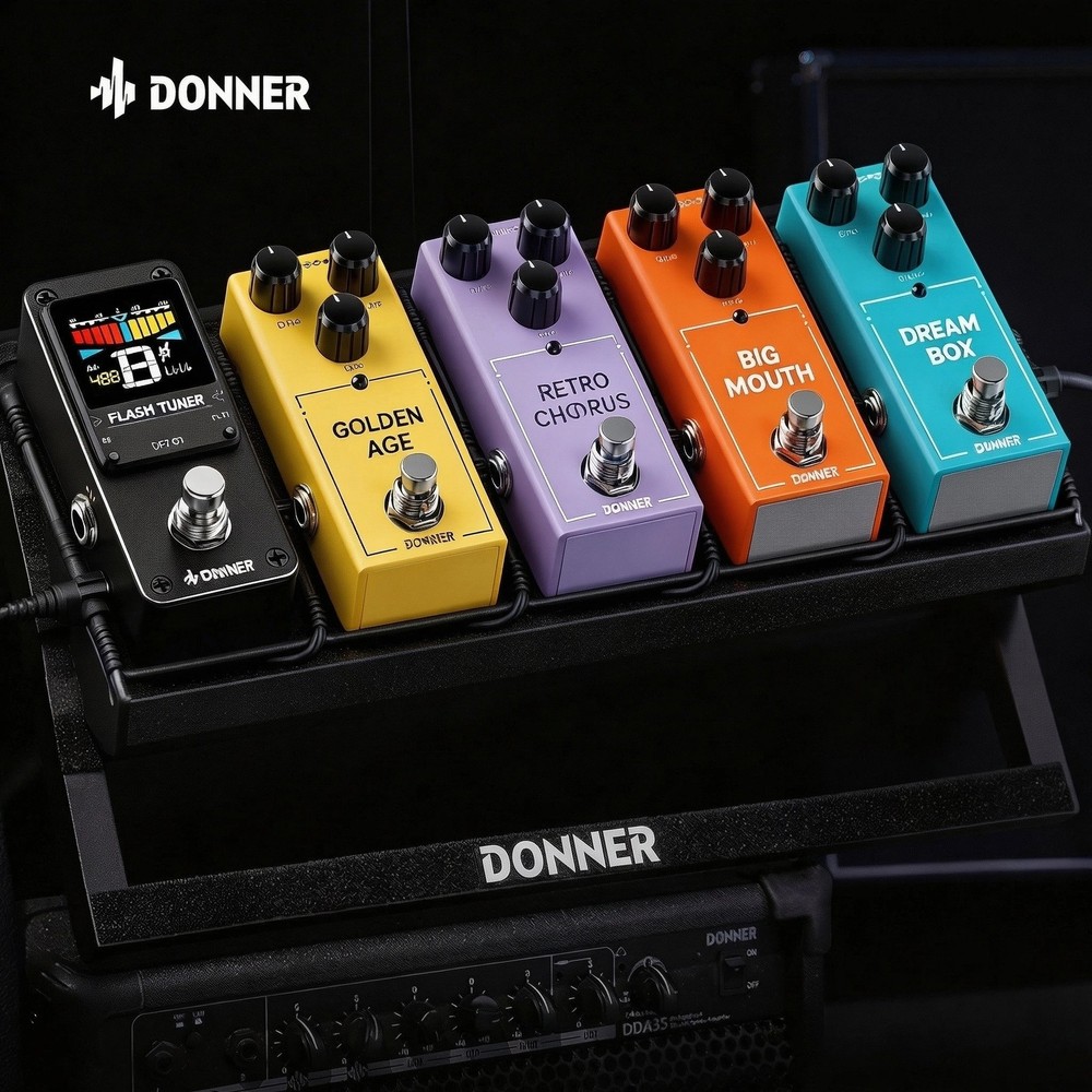 Donner EMBARK LIVE Series Effects Pedals