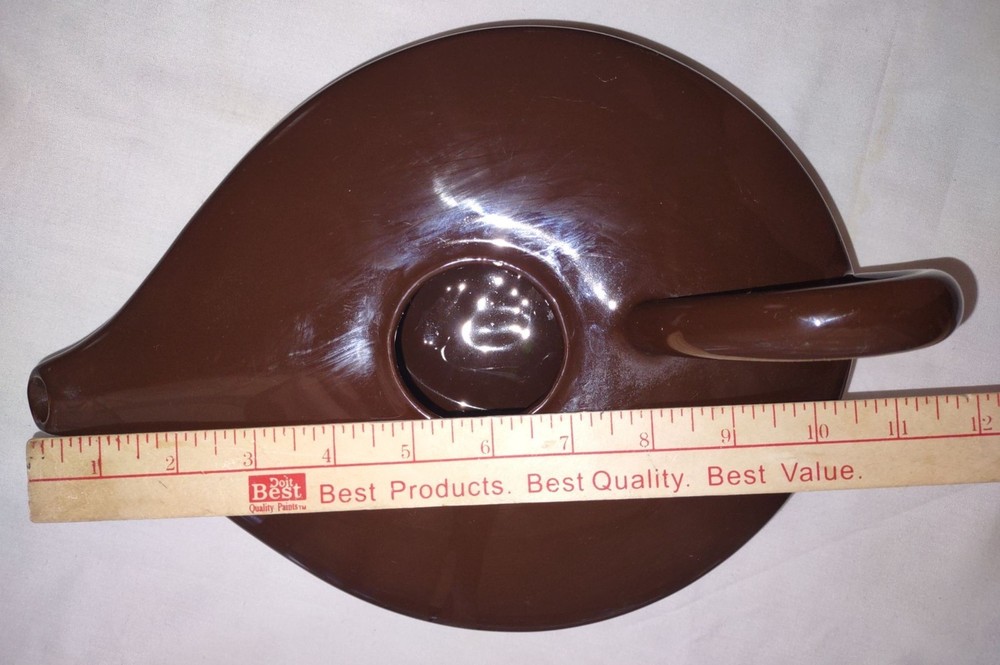 Teapot Modern Brown ceramic pitcher