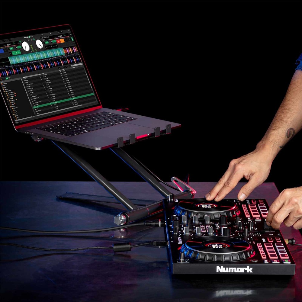 Numark Mixtrack Platinum FX 4-Deck Serato DJ Controller w Displays & FX Paddles