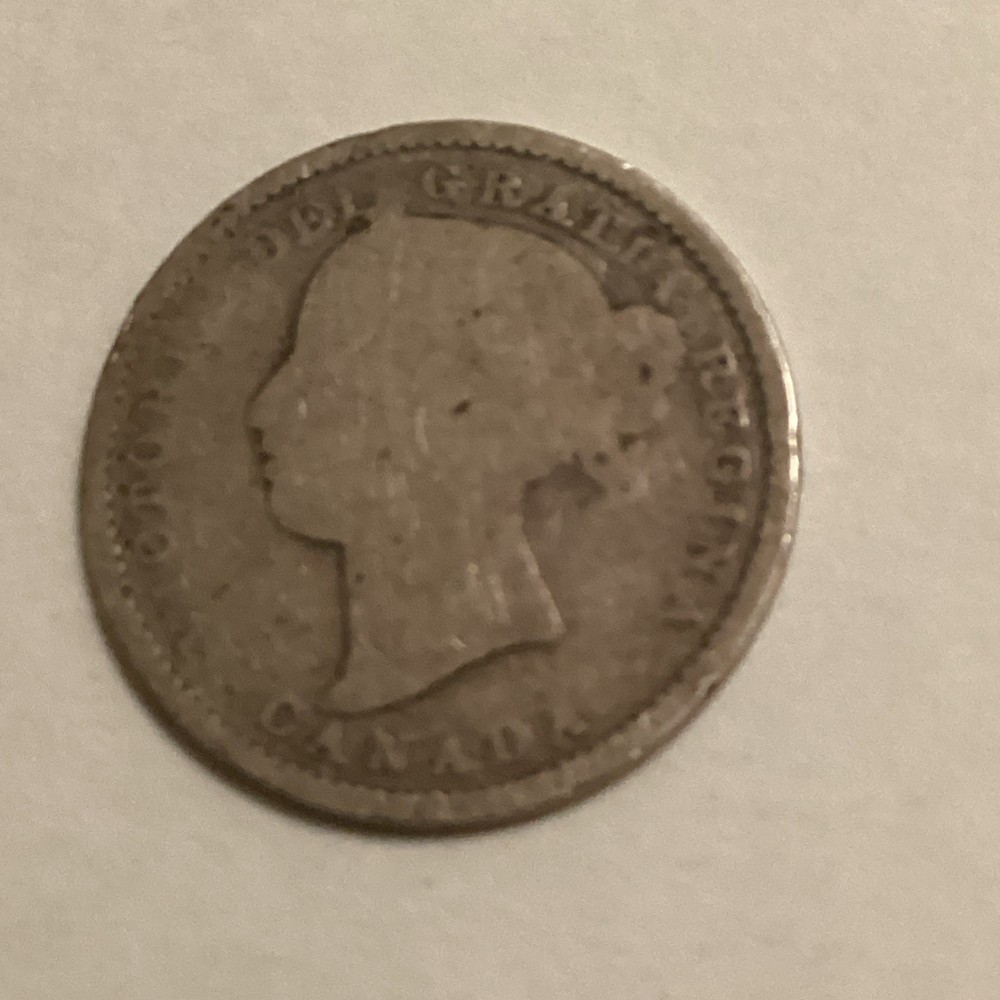 1894 CANADA 10 CENT SILVER KM 10