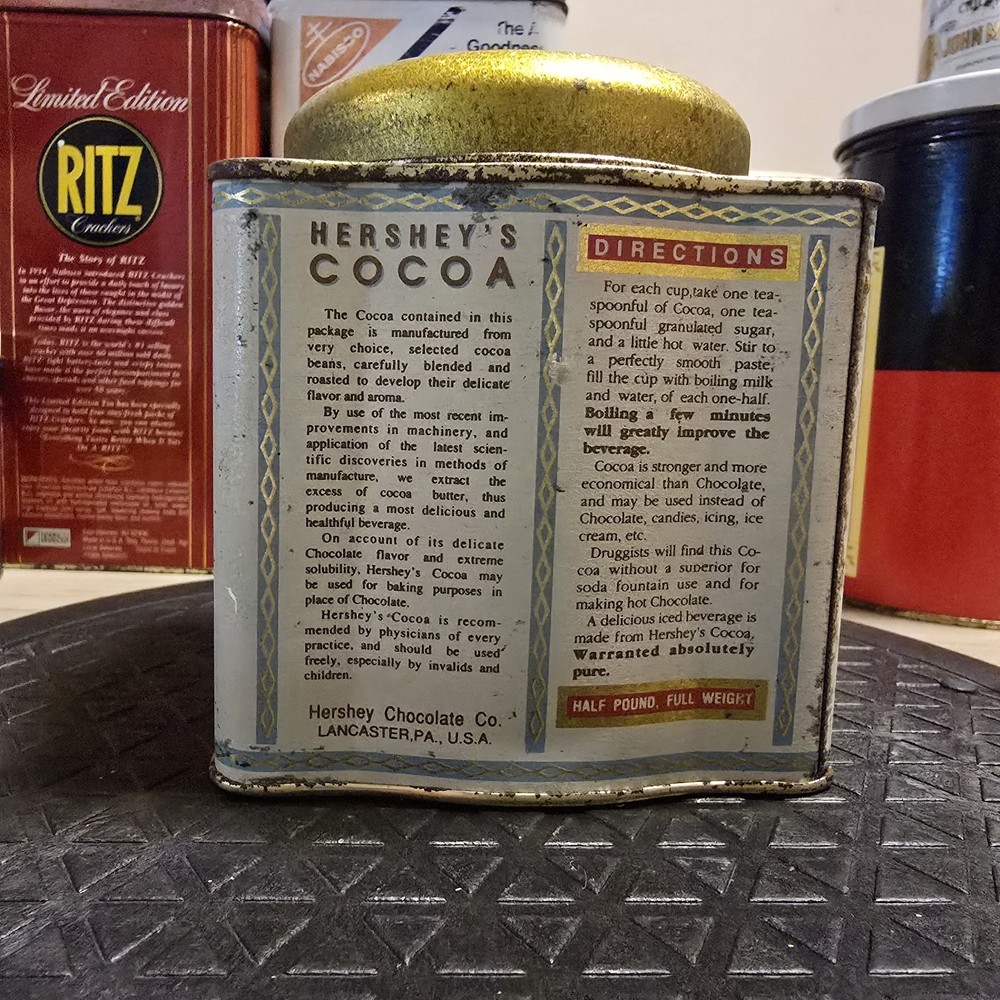 Hersheys Cocoa Tin
