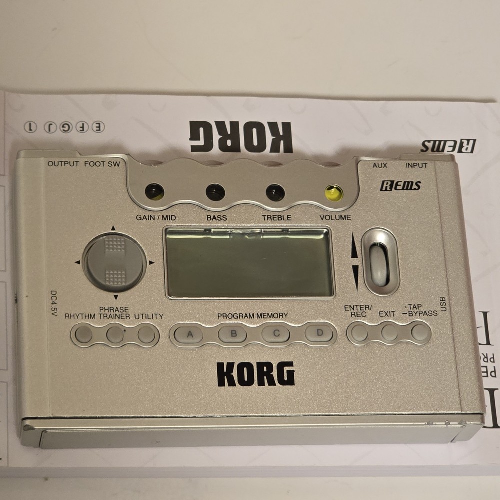 Korg Pandora PX5D Personal Multi Effects Processor Works Great NICE