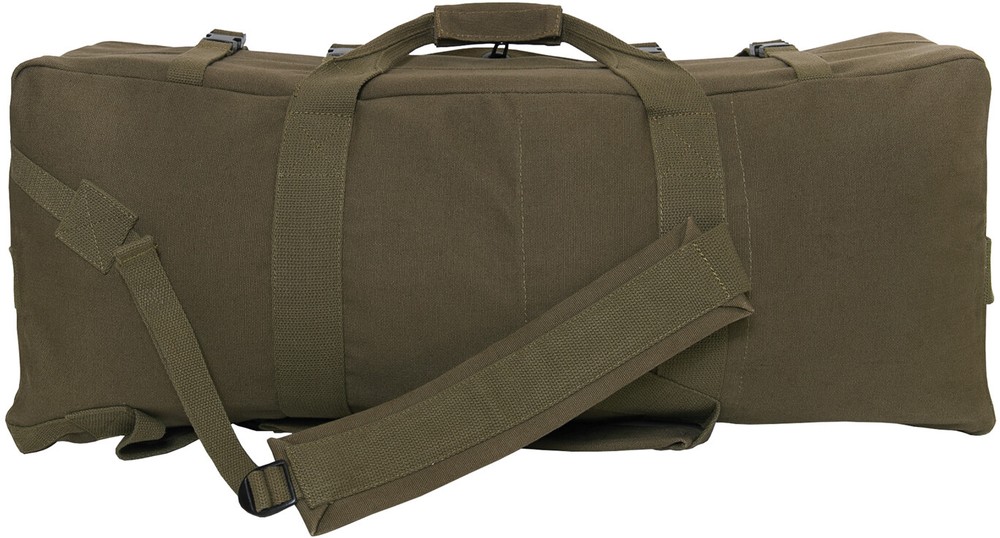 Olive Drab Canvas Gen II Duffle Bag 2 Strap Backpack Tactical Army Type Duffel