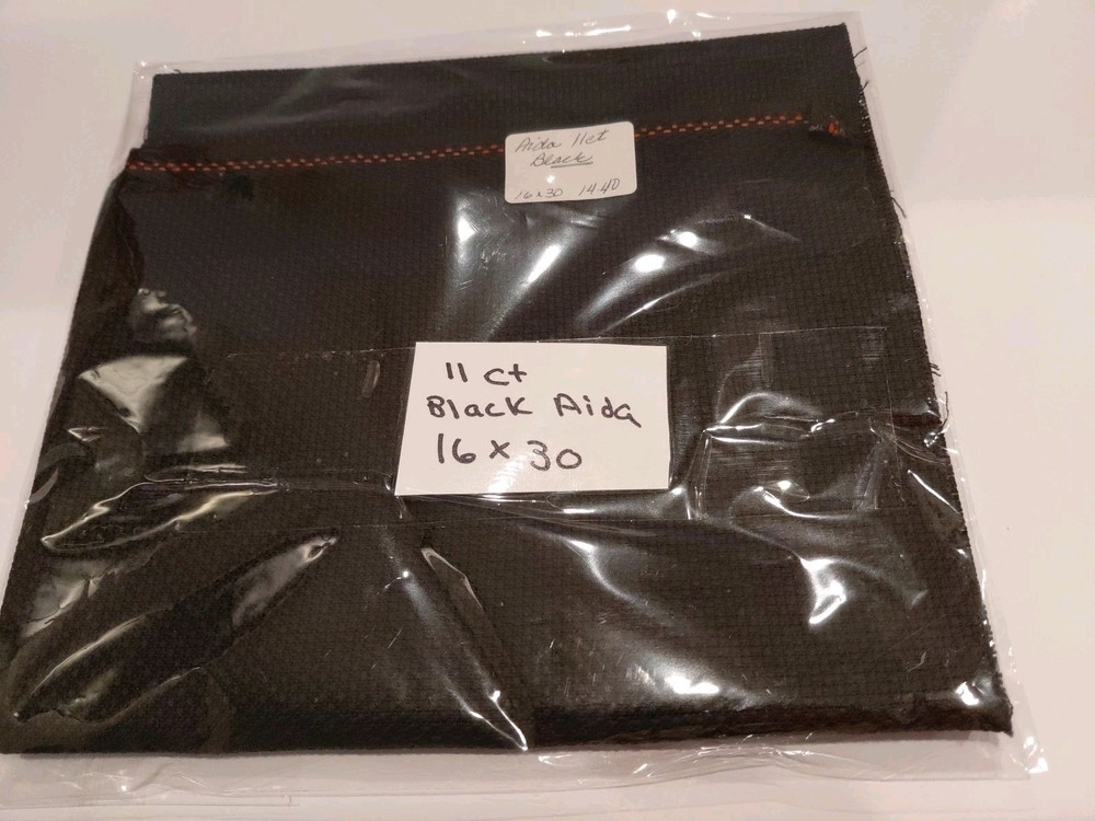11 ct Black Aida 16 X 30
