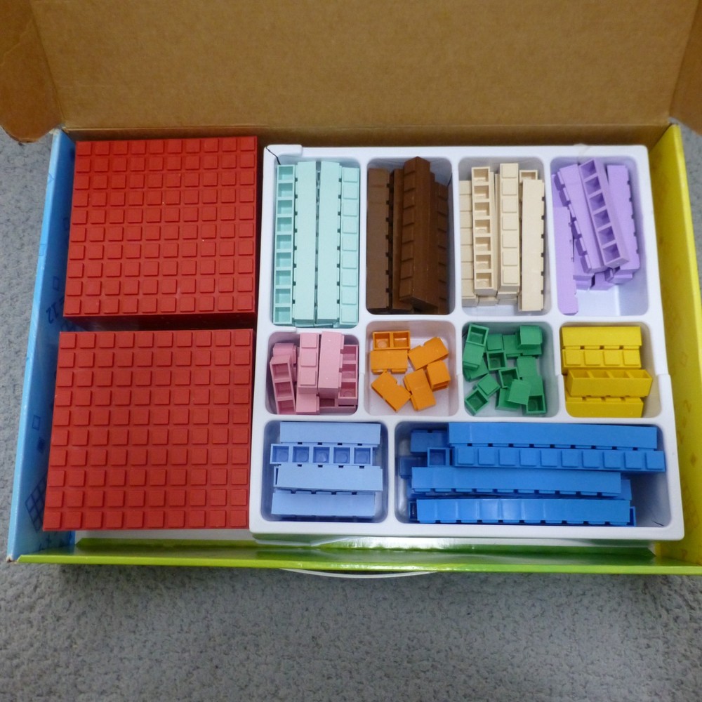 Math U See Manipulatives Integer Block Kit Set Homeschool Teaching Education