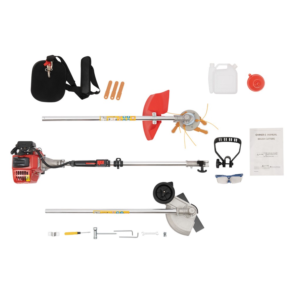 26cc 2-Stroke Gasoline String Trimmer Grass Wacker Weed Trimmer w/Carring Strap
