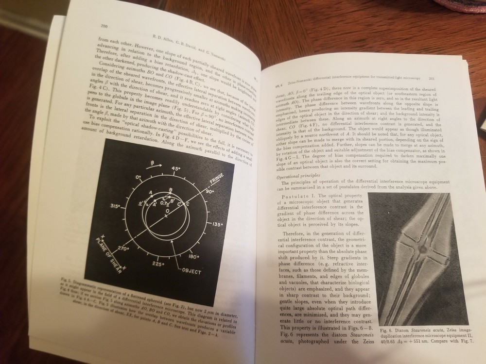 "The Zeiss-Nomarski differential Interference Equipment For Transmitted-light...