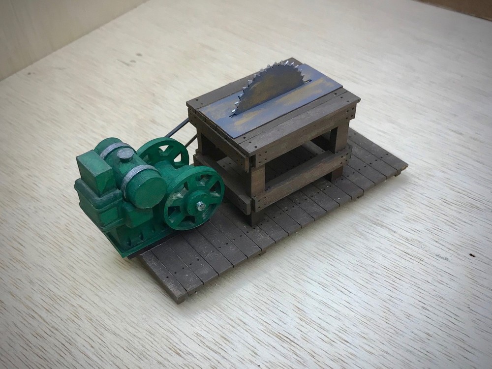 RTR - Gasoline Powered Table Saw G Scale Custom Designed/Built Handcrafted