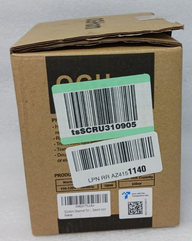 OGHom Portable Garment Steamer Model Hl6