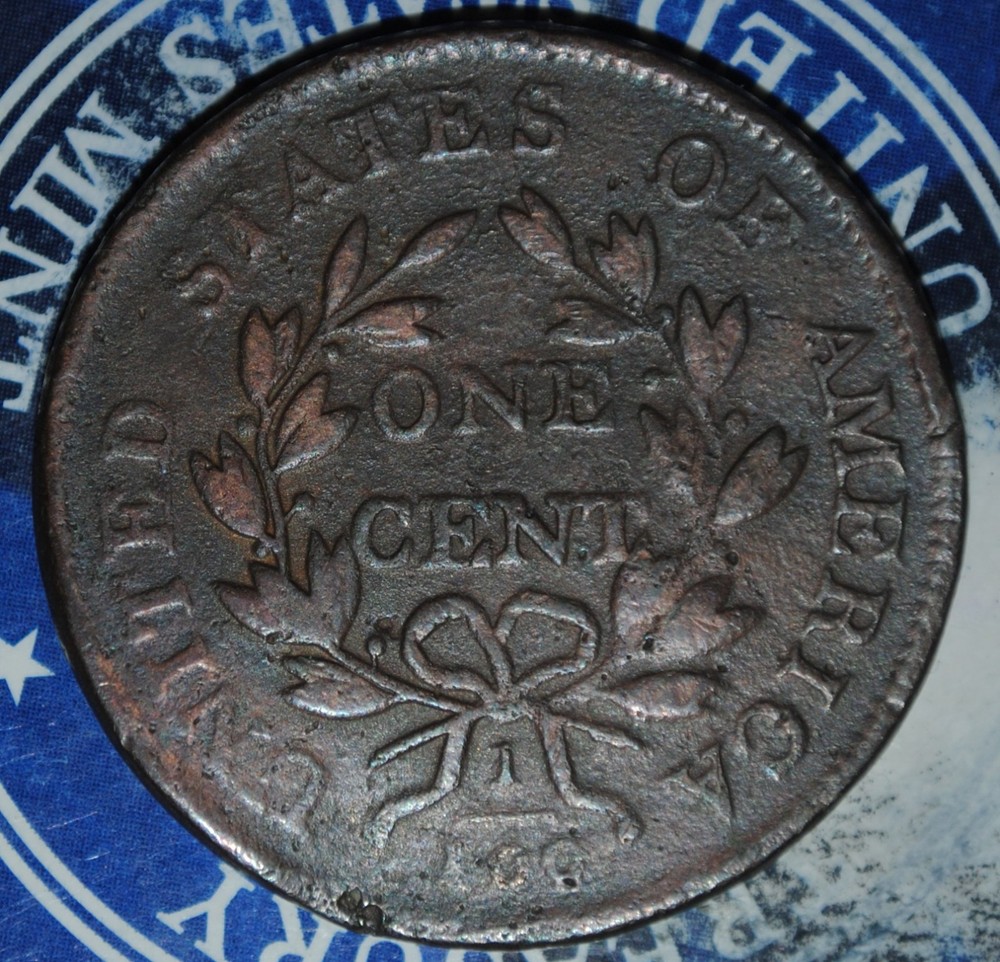 1802 Draped Bust Large Cent Bent {{{Y576