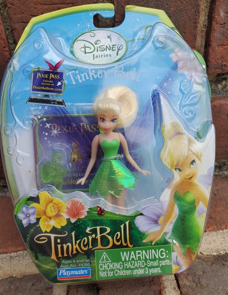 *DISNEY FAIRIES*TINKER BELL*W/Charm&Pixie Pass!●New Package Never Opened●2008🧚‍