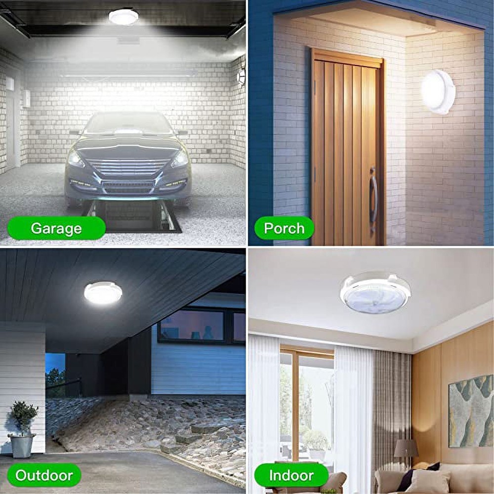 2Pack Solar Powered Ceiling Pendant Light Remote Indoor Outdoor Lamp Waterproof