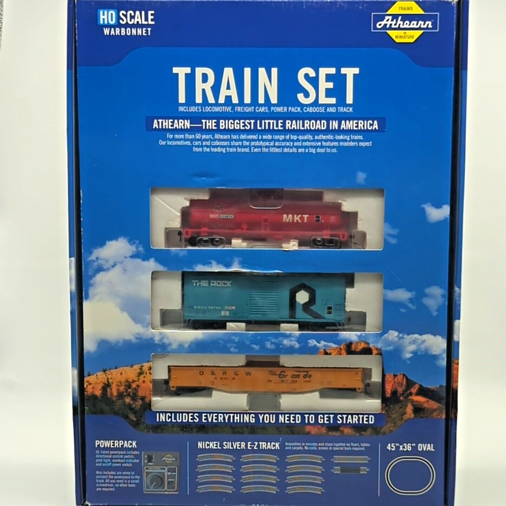 HO Norfolk Southern NS Warbonnet Train Set Athearn
