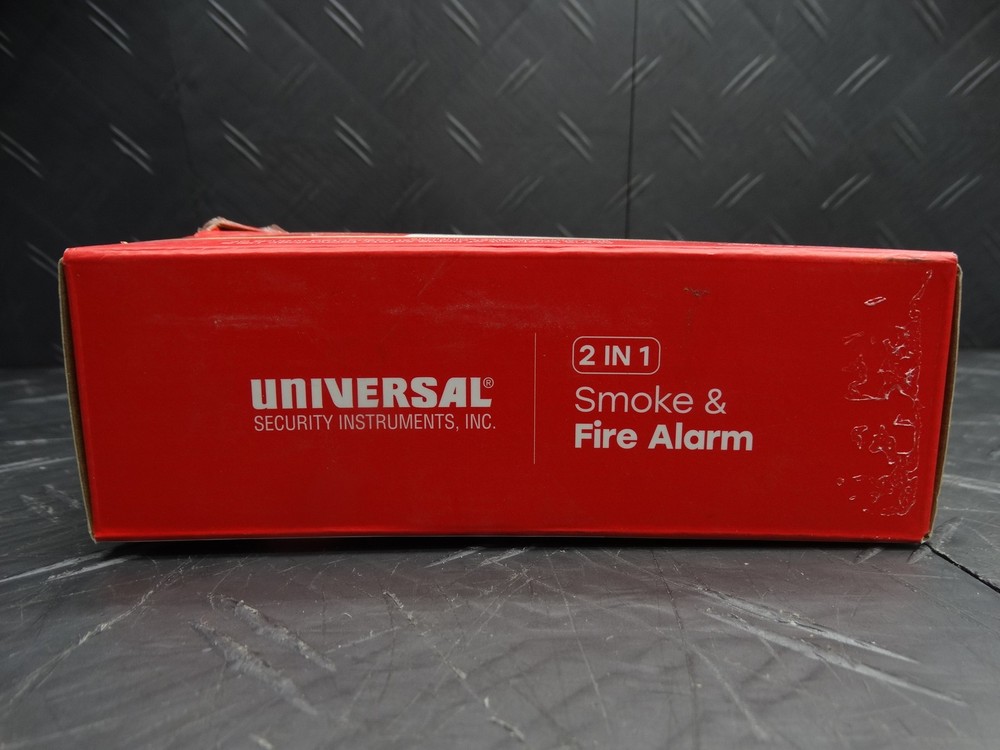Universal Security Instruments Hardwired & 10-Year Battery Backup Smoke Detector