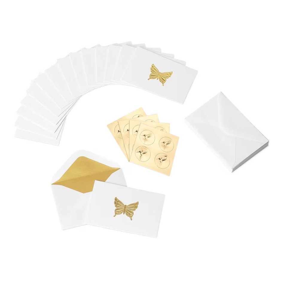 Papyrus Butterfly Stationery