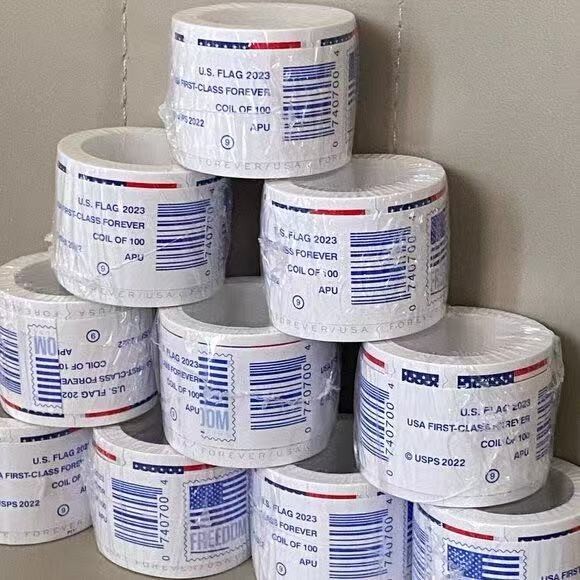 2023, 10 Rolls, 100USPS Permanent Collection -Letter Postage