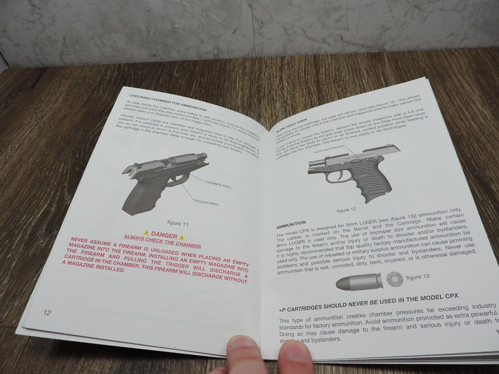 SCCY Model CPX Instruction Manual