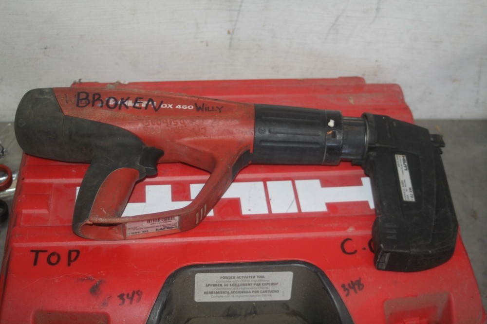 Hilti Fully Automatic Powder Actuated Tool DX 460