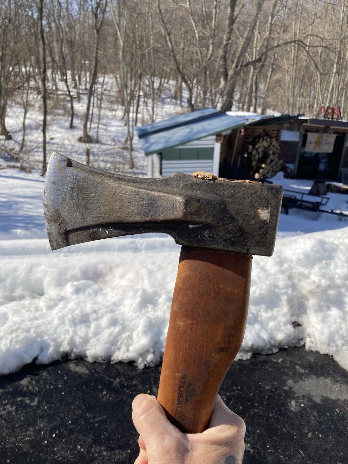 Stubai Axe Hatchet Wood Handle Collectible Tool