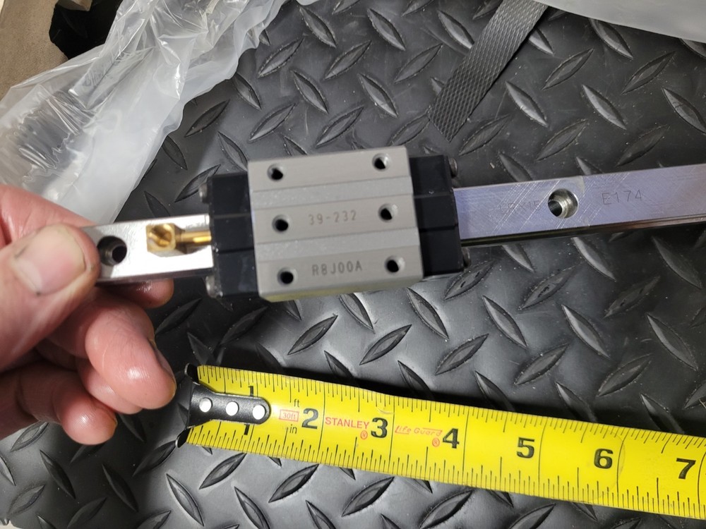 (2) IKO #LRXD 15 C2 R320 Linear Guides