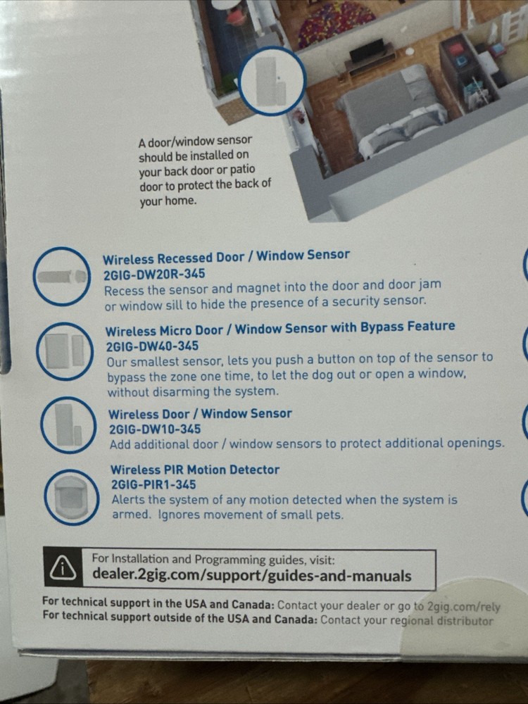 2GIG Console Keypad 2GIG-RELY-3-3ASE