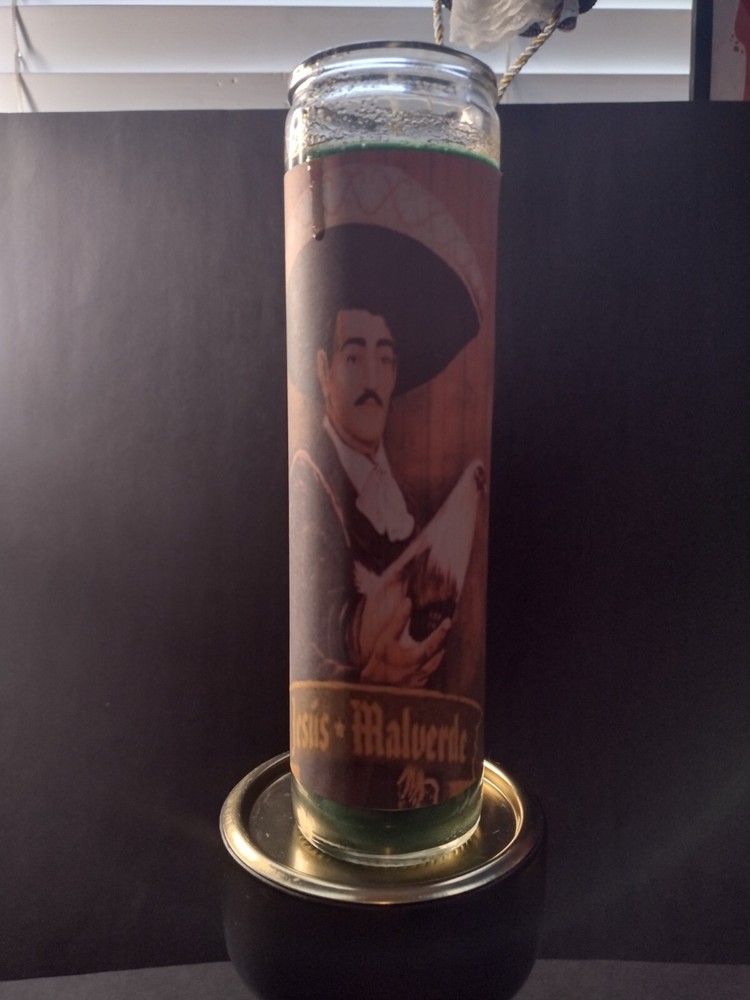 Jesus Malverde Candle