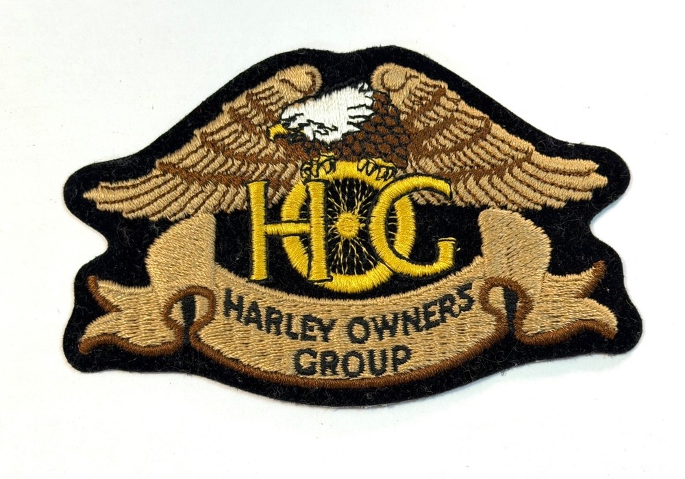 Harley-Davidson HOG  Owners Group Embroidered Patch 5  VERY Good