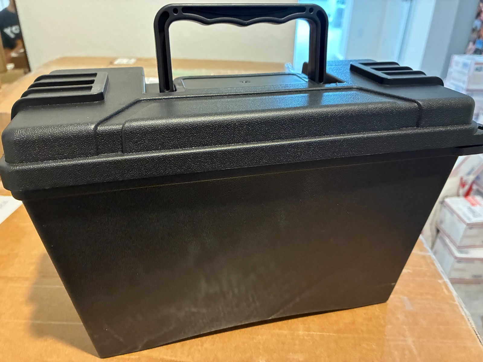 Ammo Can Field Box Ammunition Case 30-Cal Military Plastic Non Metal Waterproof