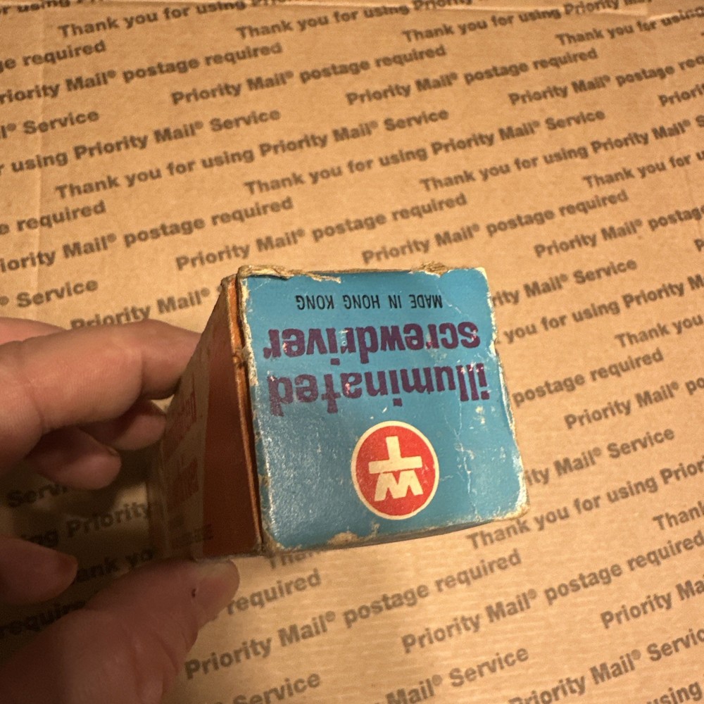 ILLUMINATED SCREWDRIVER VINTAGE No 1301- Untested